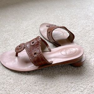 Women’s Jack Rogers Sliver Wedge sandals. Size 9